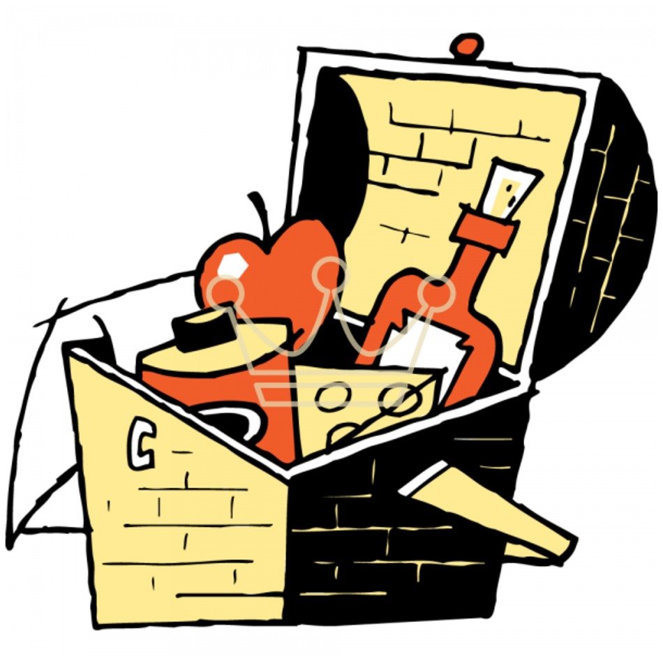 Picnic Basket Clip Art N40