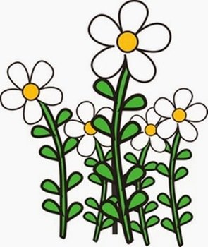 Cartoon Flower Garden Clip Art N3