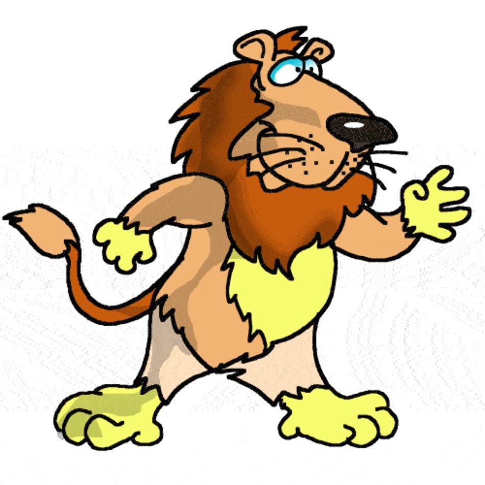 Funny Lion Clip Art N2