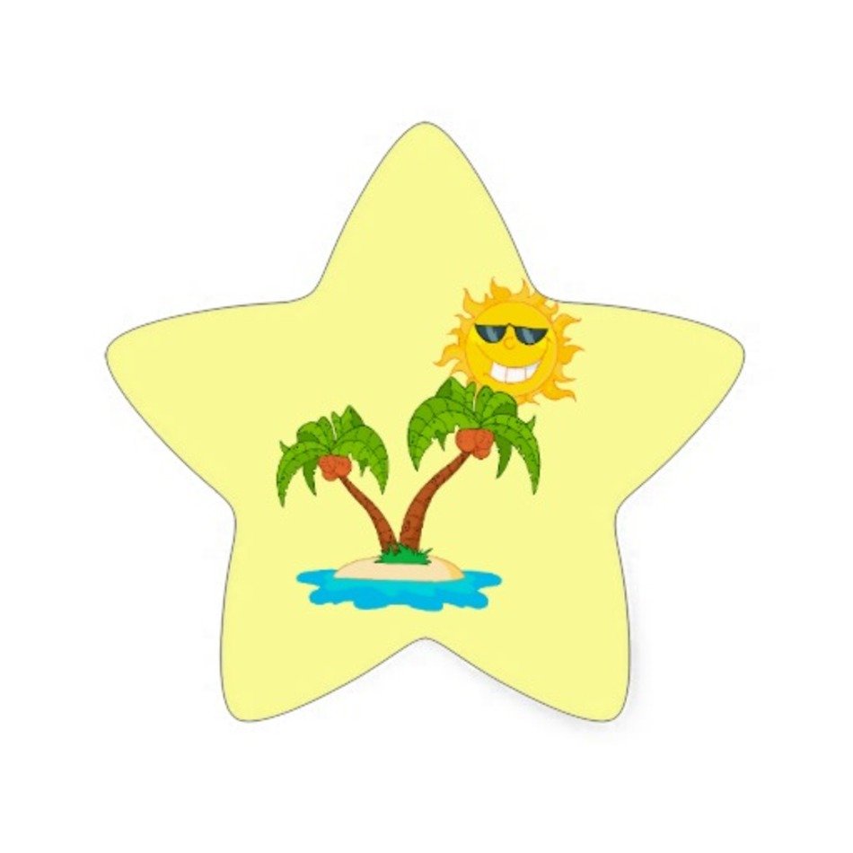 Desert Sun Cactus Southwest Kokopelli Sticker