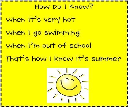 Summer Poems That Rhyme For Kids