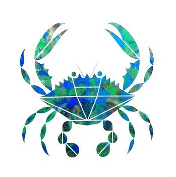 Blue Crab Clip Art N28