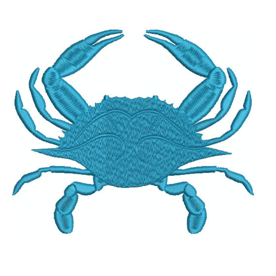 Crab Embroidery Design