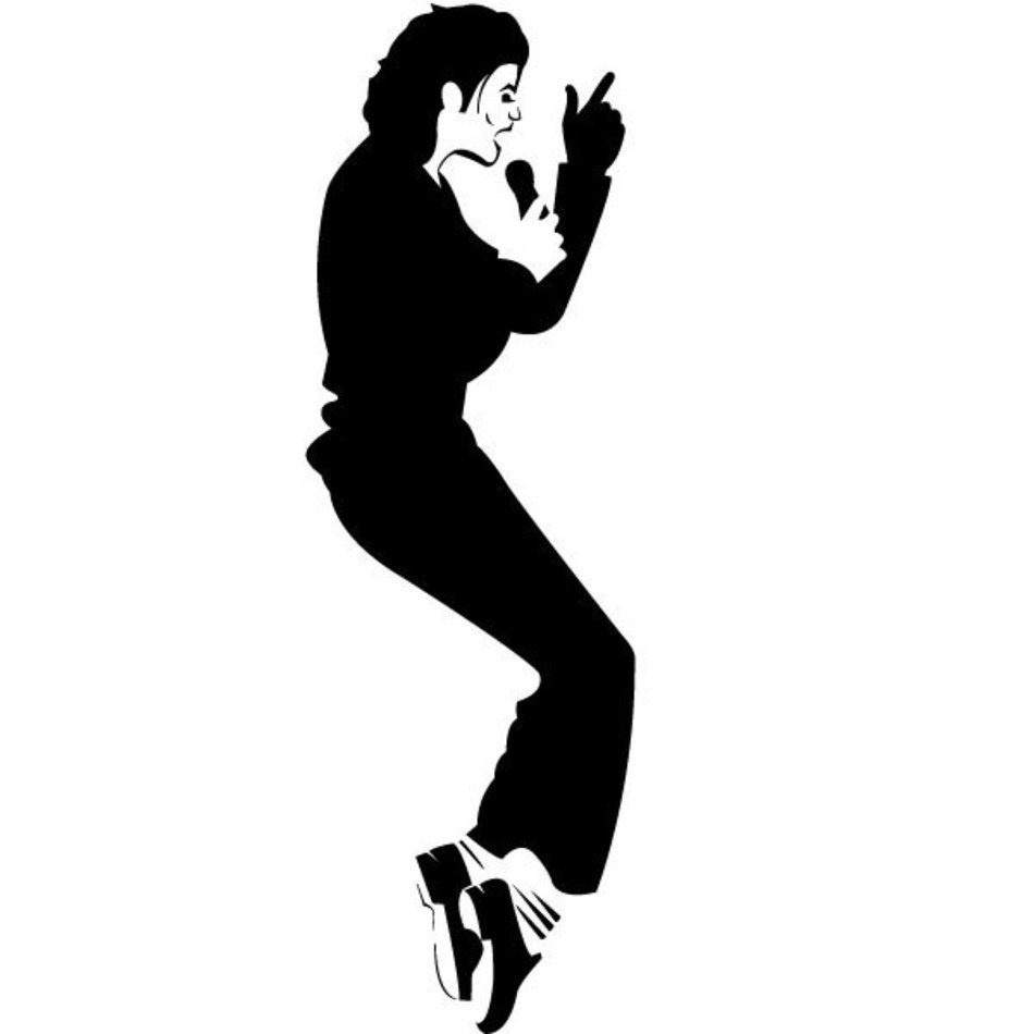 Michael Jackson Moonwalk Clip Art free image