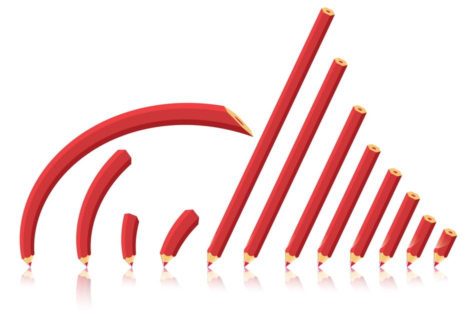 Fat Pencils as a picture for clipart