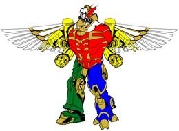 Power Rangers Megazord Art drawing