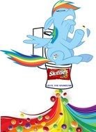 Blue Skittles