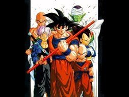 Dragon Ball Z, bunch of anime characters