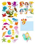 Cartoons Ocean Clip Art