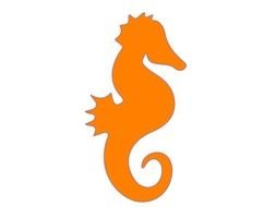Seahorse Outline N3