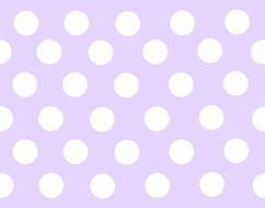 Purple Polka Dots drawing
