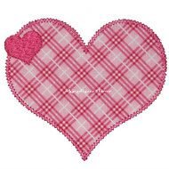 Colorful beautiful heart clipart