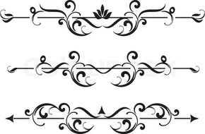 Free Clip Art Flourish Vectors N2