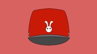 Majoras Mask Postmans Hat drawing