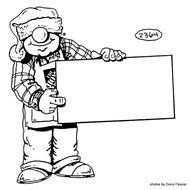 Home Depot Homer As Santa Clip Art