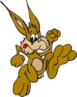 Rabbit Clip Art N80