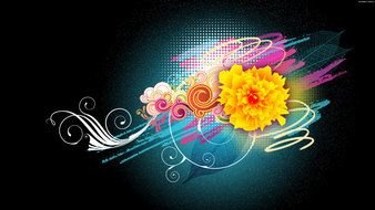 Flower Vector drawing