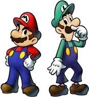 Mario And Luigi Art