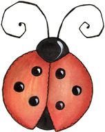 Lady Bug Cartoon N4