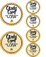 printable for candy corn