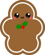 Gingerbread Boy Clip Art Free N3