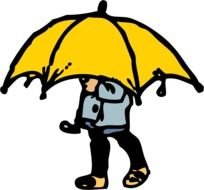 Big Umbrella Clip Art