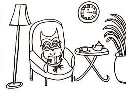 Wise Owl drawing