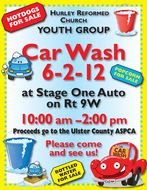 Youth Car Wash Flyer drawing