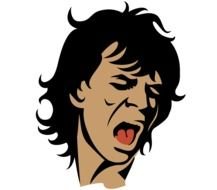 Mick Jagger Portrait