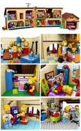 LEGO bricks playset, Simpsons House