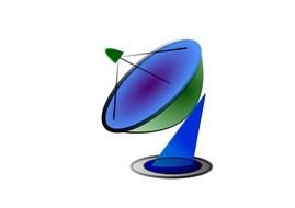 Satellite Dish Clip Art drawing