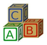 ABC Block Clip Art
