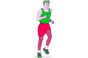 Bald Man With Beard drawing