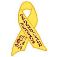 Childhood Cancer Awareness Ribbon as an illustration