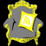 Soft Sofa Clip Art