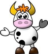 Cow Spots Clip Art