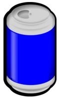 cylinder can for pepsi