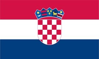 North Croatia Flag drawing