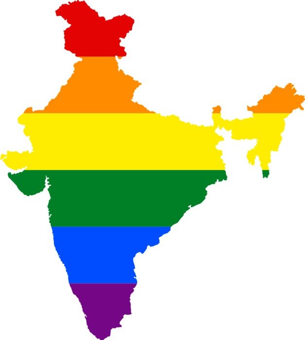 India Flag Map N5