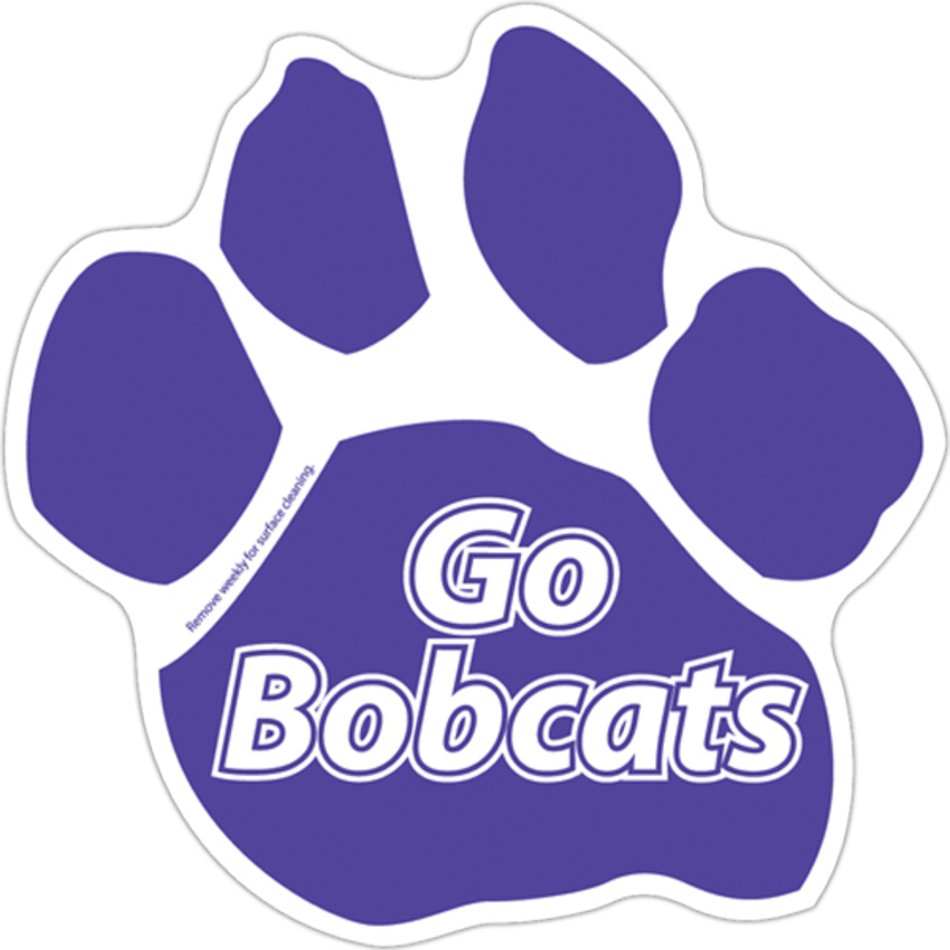 Blue Paw Prints Picture
