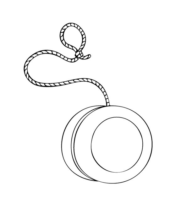 Yoyo Coloring Pages