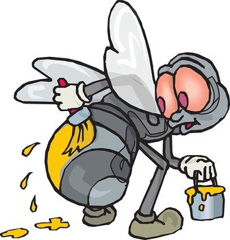 Cartoon Yellow Paint N2