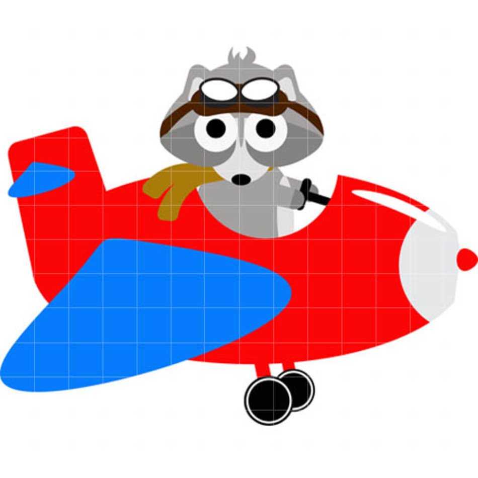 Raccoon Clip Art N36