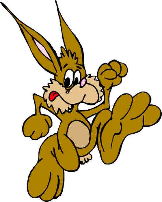 Rabbit Clip Art N80