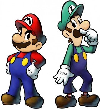 Mario And Luigi Art