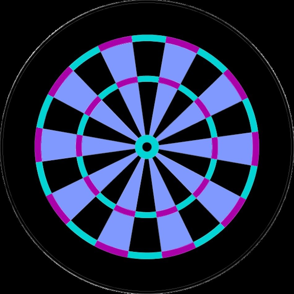 Dart Board Clip Art N58 Free Image Download