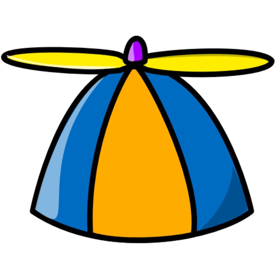 Propeller Hat Clip Art N15