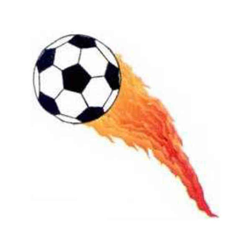 Flaming Soccer Ball N8