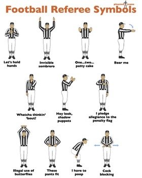 Football Referee Signals