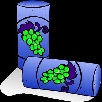 Wine Corks Vector Clip Art